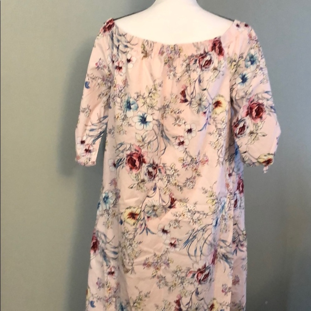 Bobeau off the shoulder dress